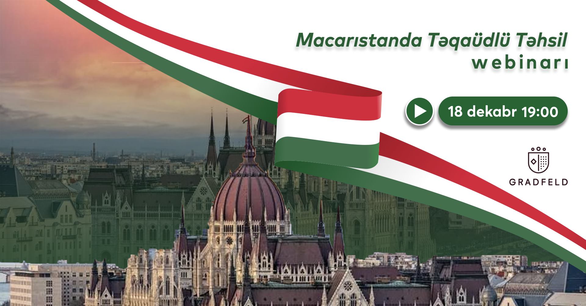 Macarıstanda Dövlət Təqaüdlü Təhsil” ÖDƏNİŞSİZ vebinar